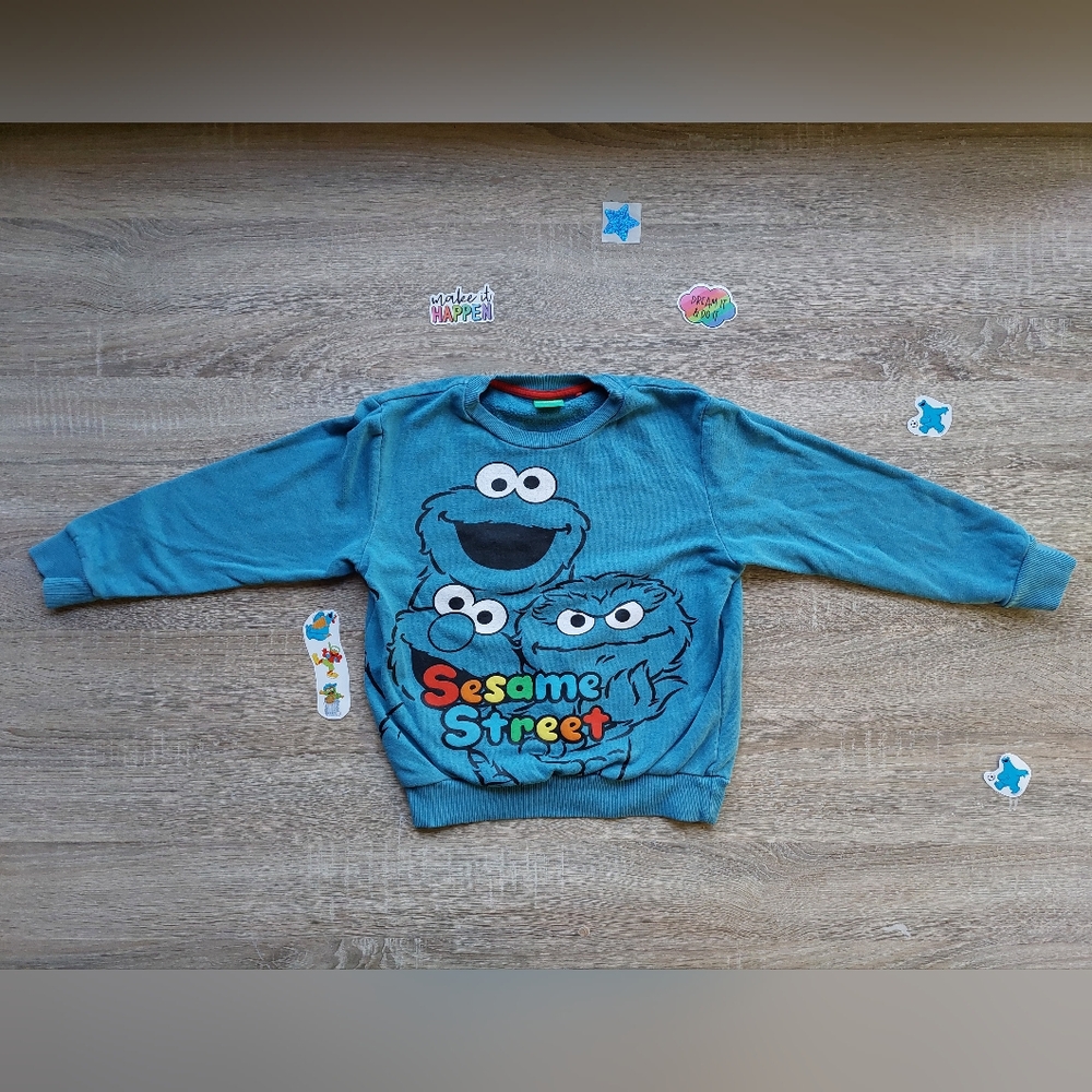 Next Cookie Monster sweatshirt - Picture 4 of 16